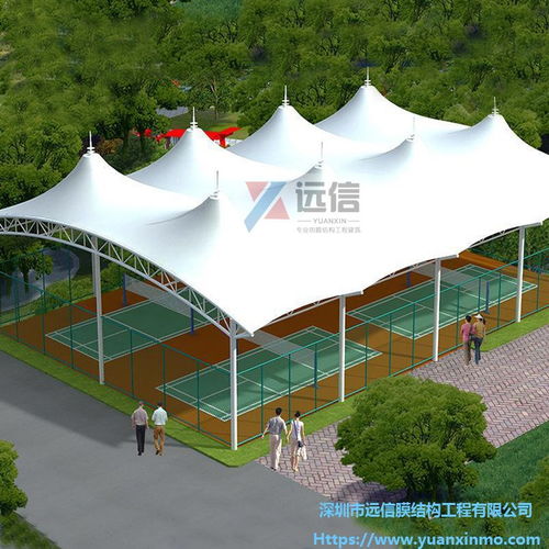 现代空间膜结构在田径场与篮球场设计中的创新应用与施工实践