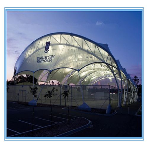 膜结构产品展示 建筑织物与支撑体系的空间艺术